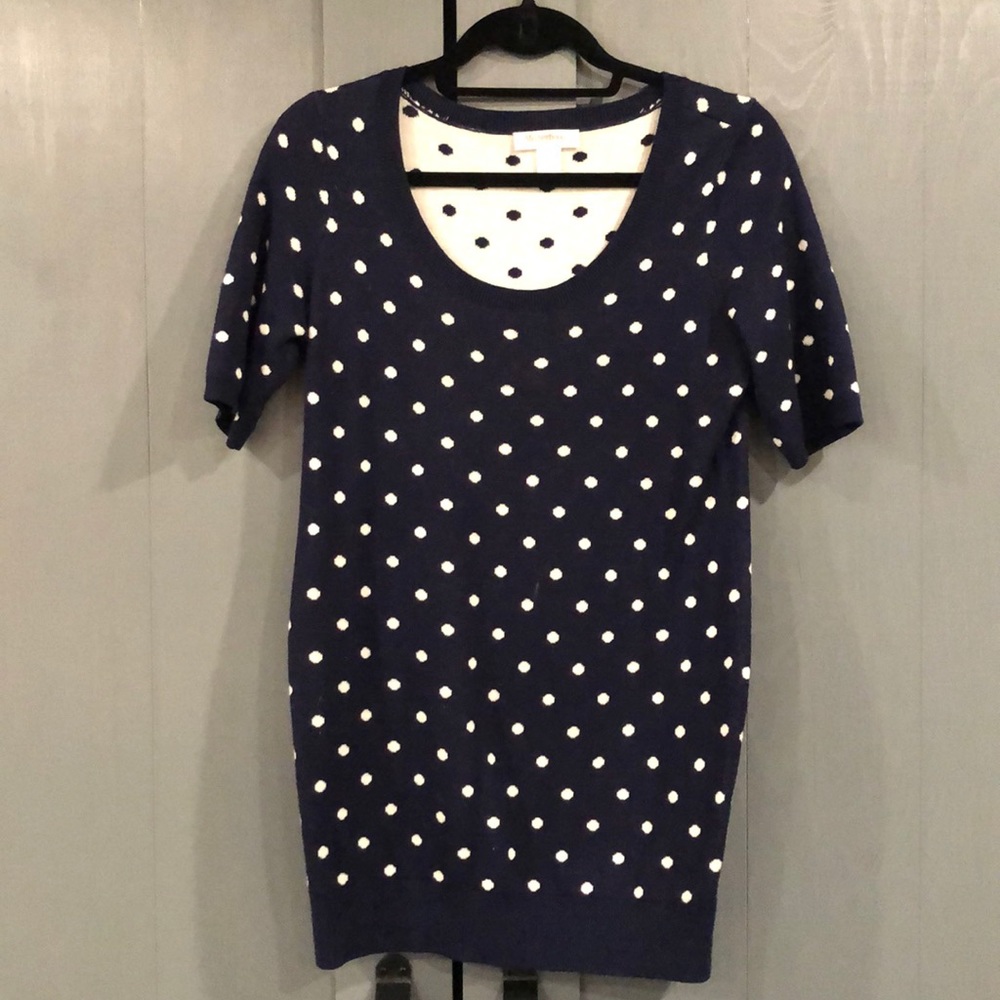 Knitted short sleeve maternity top